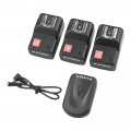 Радіосинхронізатор DSLR-kit PT-04 – 1 передатчик + 3 приймача