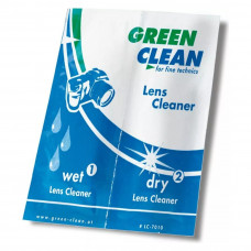 Серветки Green Clean LC-7010-1 (волога, суха) для чищення оптики та техніки