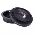 Перехідник Minolta MD/MC – Canon EF із лінзою