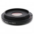 Перехідник Canon FD – Canon EF із лінзою