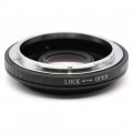 Перехідник Canon FD – Canon EF із лінзою