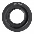 Адаптер М42 – Nikon F с линзой для съемки на бесконечность