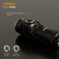 Ліхтар VIDEX VLF-A055 600lm, Li-ion 1200mAh, кілька режимів світіння