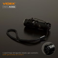 Ліхтар VIDEX VLF-A055 600lm, Li-ion 1200mAh, кілька режимів світіння