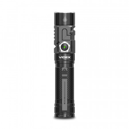 Ліхтар VIDEX VLF-A105RH 1200lm, Li-ion 2600mAh, червоне світло, тактичний корпус