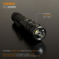 Ліхтар VIDEX VLF-A105RH 1200lm, Li-ion 2600mAh, червоне світло, тактичний корпус