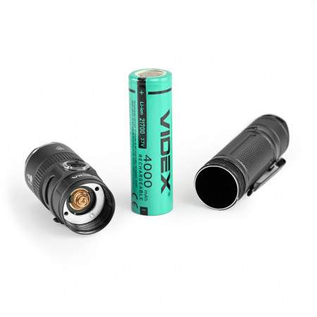 Ліхтар VIDEX VLF-A231Z 1500lm, Li-ion 2600mAh, регулювання фокусу