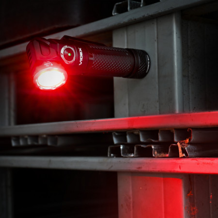 Ліхтар VIDEX VLF-A232R 1000lm, Li-ion 2000mAh, червоне світло, компактний корпус