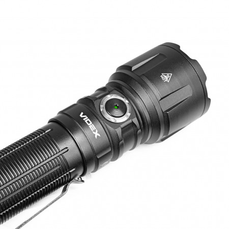Ліхтар VIDEX VLF-A376 3600lm, Li-ion 21700 5000mAh, тактичний корпус, IP68