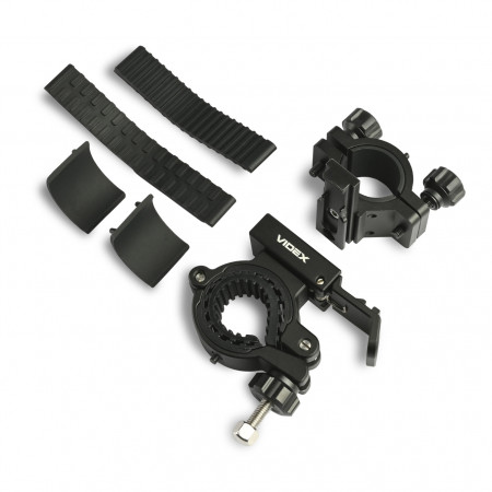 Велосипедне кріплення VIDEX для ліхтарів, універсальне, поворот на 360°