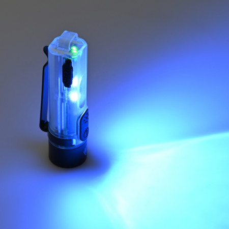 Кишеньковий ліхтар VIDEX VLF-AK012 400lm, Li-ion 850mAh, EDC-формат, кліпса