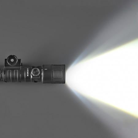 Тактичний ліхтар VIDEX VLF-AT366 1000lm, Li-ion 18650 2600mAh, компактний тактичний формат, IP67