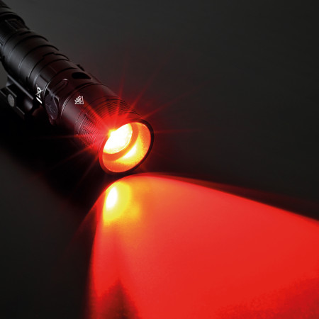 Тактичний ліхтар VIDEX VLF-AT366 1000lm, Li-ion 18650 2600mAh, компактний тактичний формат, IP67