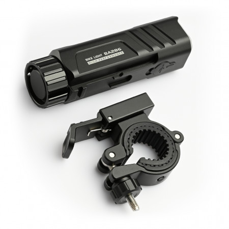 Велофара VIDEX VLF-BA286 2000lm, Li-ion 4000mAh, алюмінієвий корпус, захист IP68