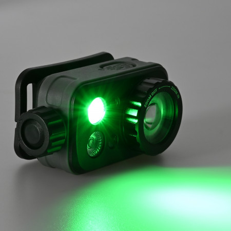 Налобний ліхтар VIDEX VLF-H046Z 500lm, Li-pol 1200mAh, сенсор, фокусування, IP65