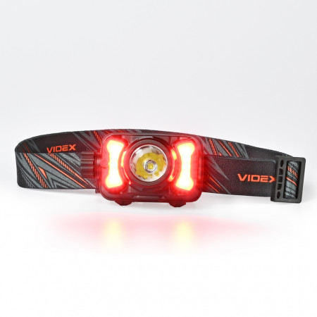 Налобний ліхтар VIDEX VLF-H147 700lm, Li-pol 1800mAh, сенсорне управління, IP65