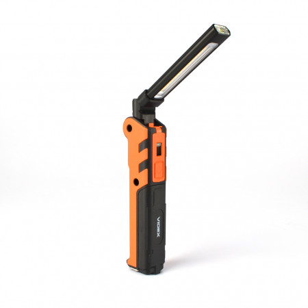 Ліхтар VIDEX VLF-M044UV 400lm, Li-ion 1200mAh, біле світло 4000K і UV, компактний корпус