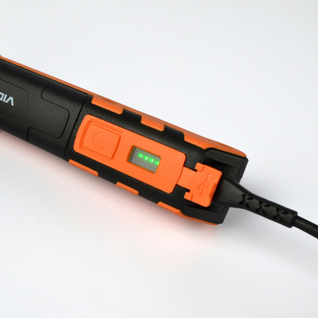 Ліхтар VIDEX VLF-M044UV 400lm, Li-ion 1200mAh, біле світло 4000K і UV, компактний корпус