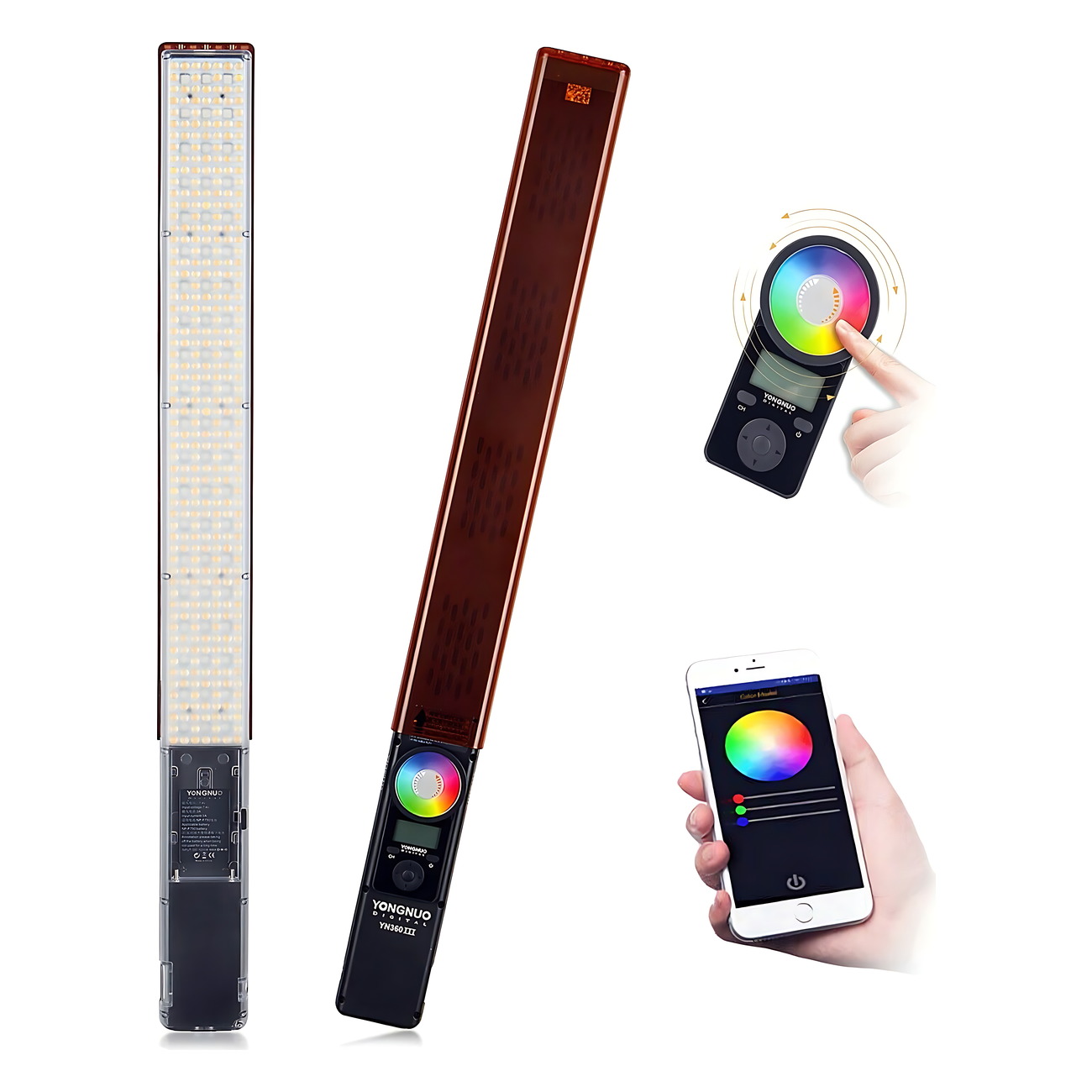 Yongnuo YN360 III (5600K) світловий меч LED RGB для фото і відео